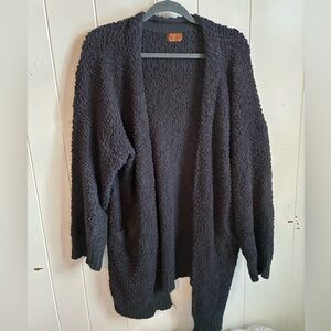 POL Oversized Cardigan Plush Slouchy Fit
